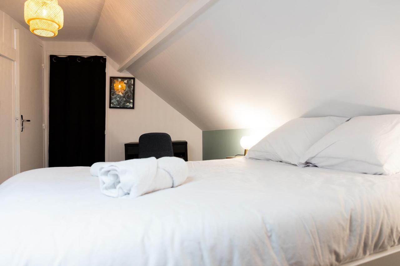 Charmant Duplex Angers Bagian luar foto
