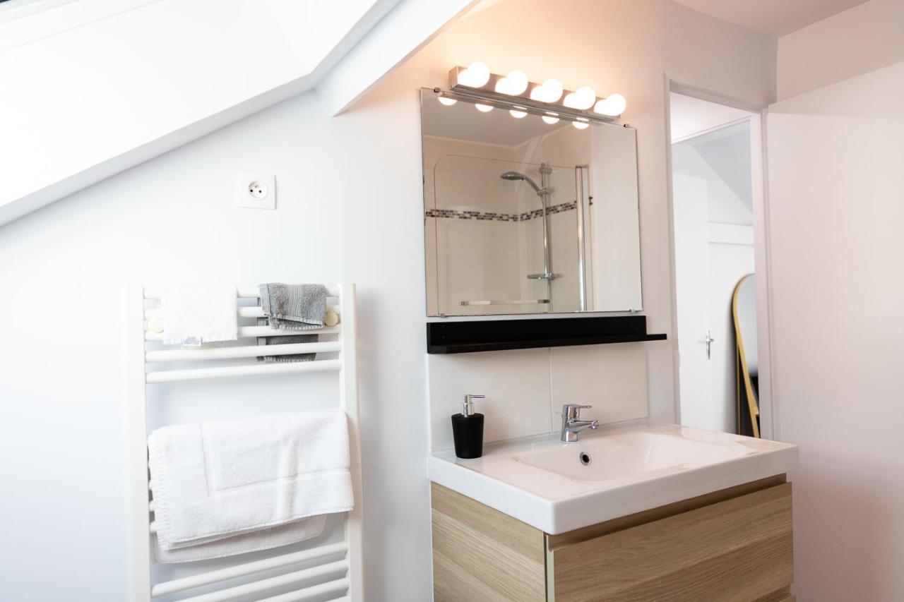 Charmant Duplex Angers Bagian luar foto