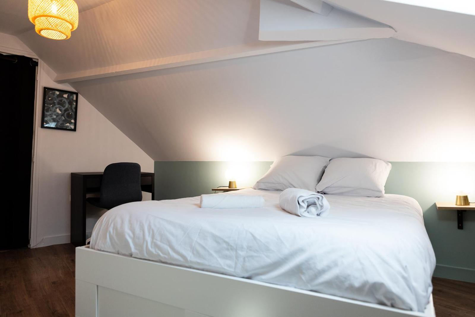 Charmant Duplex Angers Bagian luar foto